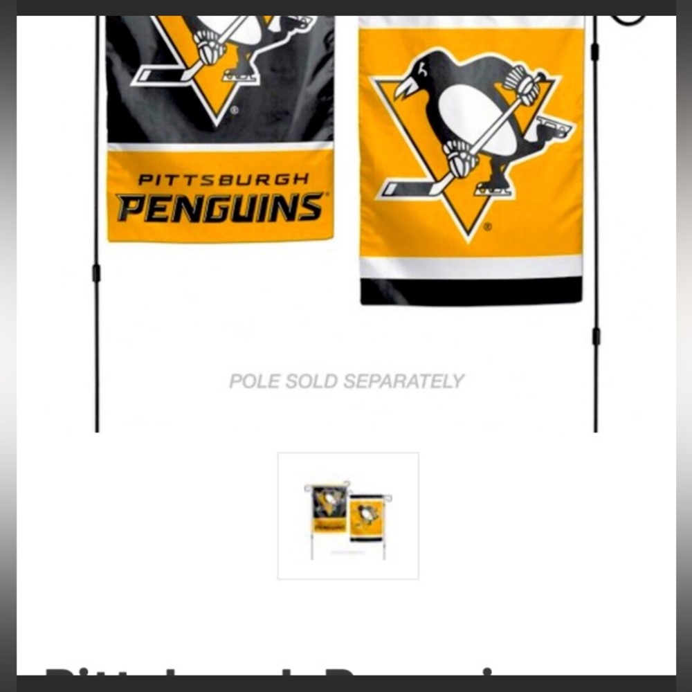 Pittsburgh Penguins Flag NHL Hockey Sports Team